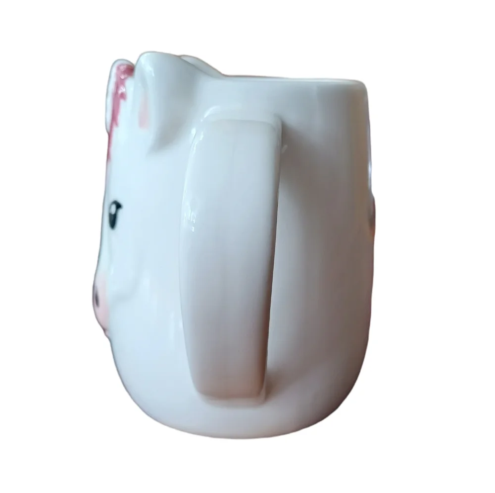 Unicorn Coffee Tea Mug Cup White 16 oz 4.75